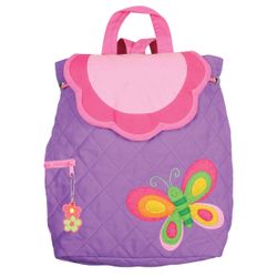 Stephen Joseph Girls Butterfly Themed Quilted Backpack