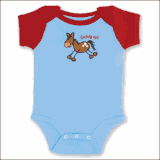 Stephen Joseph Horse Baby Romper *Retired*