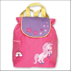 Stephen Joseph Kids Unicorn Quilted Backpack