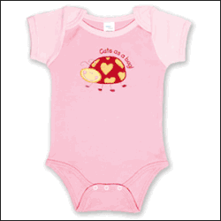 Stephen Joseph Ladybug Baby Romper *Retired*