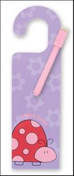 Stephen Joseph Ladybug Write and Wipe Door Hanger