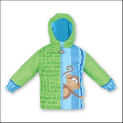 Stephen Joseph Monkey Children Rain Coat
