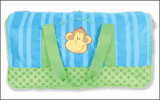 Stephen Joseph Monkey Get Up And Go Duffle Bag