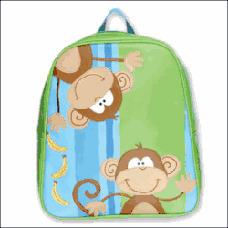 Stephen Joseph Monkey Go Go Backpack
