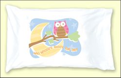 Stephen Joseph Night Owl Pillowcase