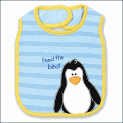 Stephen Joseph Penguin Baby Bib