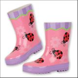 Stephen Joseph Pink Ladybug Rain Boots