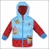 Stephen Joseph Pirate Children Rain Coat