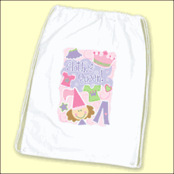 Stephen Joseph Princess Laundry Bag