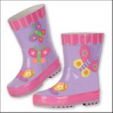 Stephen Joseph Purple Butterfly Rain Boots