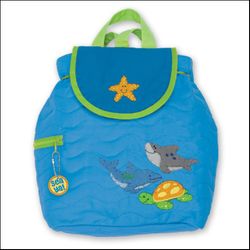 Stephen Joseph Quilted Kids Sealife Backpack
