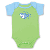 Stephen Joseph Shark Baby Romper *Retired*