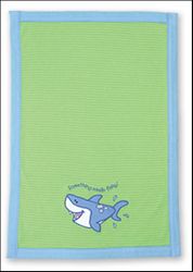 Stephen Joseph Shark Burp Cloth