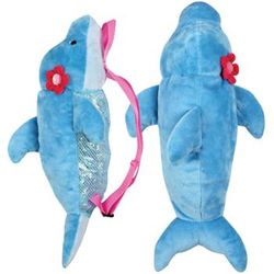 Stephen Joseph Silly Sacs Dolphin Kids Backpack