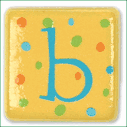 Stephen Joseph Small Talk Magnet or EachanOriginal Tile Magnets B