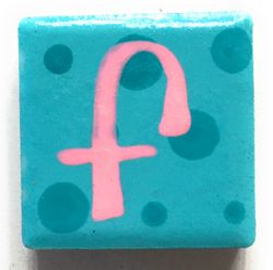 EachanOriginal Tile Magnet F