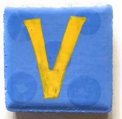 EachanOriginal Tile Magnet V