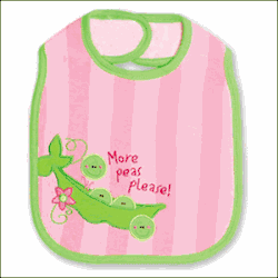 Stephen Joseph Sweet Pea Baby Bib