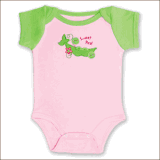 Stephen Joseph Sweet Pea Baby Romper *Retired*