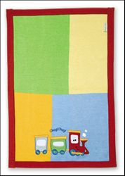 Stephen Joseph Train Burp Cloth