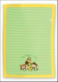Stephen Joseph Zoo Animals Burp Cloth
