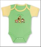 Stephen Joseph Zoo Animals Infant Romper *Retired*