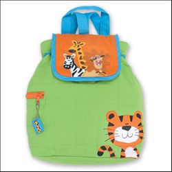 Stephen Joseph Zoo Tiger Quilted Backpack