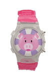 Streamline Kids Pig Flip Top Watch
