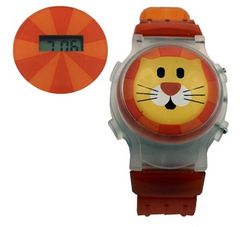 Streamline Kitty Cat Flip Top Watch