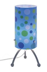 Streamline Modish Decor Blue Spots Tri-Leg Lamp