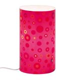 Streamline Modish Decor Pink Circles Floor Lamp