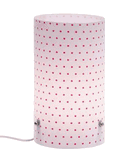 Streamline Modish Decor Pink Dots Floor Lamp