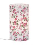 Streamline Modish Decor White Rose Floor Lamp
