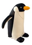 Streamline Penguin Faux Leather Paperweight/Bookend