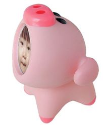 Streamline Pig Rocking Animal Photo Frame