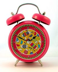 Streamline Pink Candy Blast Alarm Clock