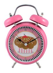 Streamline Pink Cupcake Sweets Alarm Clock