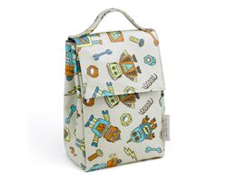 Sugarbooger Retro Robot Kids & Toddlers Lunch Sack