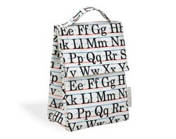 Sugarbooger Vintage Alphabet Kids & Toddlers Lunch Sacks