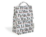 Sugarbooger Vintage Alphabet Kids & Toddlers Lunch Sacks