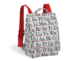 Sugarbooger Vintage Alphabet Kids & Toddlers Play Pack Backpack