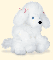 Sweet Fifi Poodle (white) by Mary Meyer