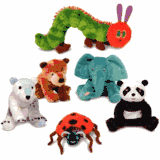 The World of Eric Carle & David McKee Plush Animals and Books