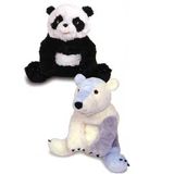The World of Eric Carle Panda Bear and Polar Bear 11" Plush Animals