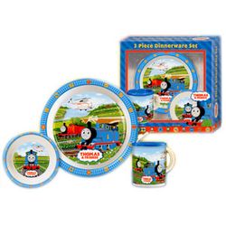 Thomas the Train 3 Piece Dinnerware Set from Pecoware