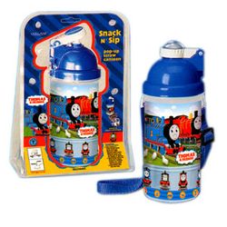 Thomas the Train Snack 'N Sip Pop-Up Straw Canteen