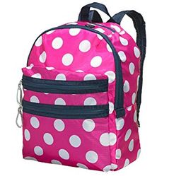 Three Cheers For Girls Pink Dots Backpack