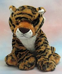Tiger 15" Sitting Plush Animal