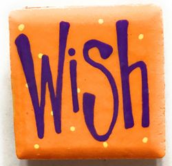 EachanOriginal Tile Magnet Wish