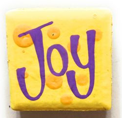 EachanOriginal Tile Magnet Joy